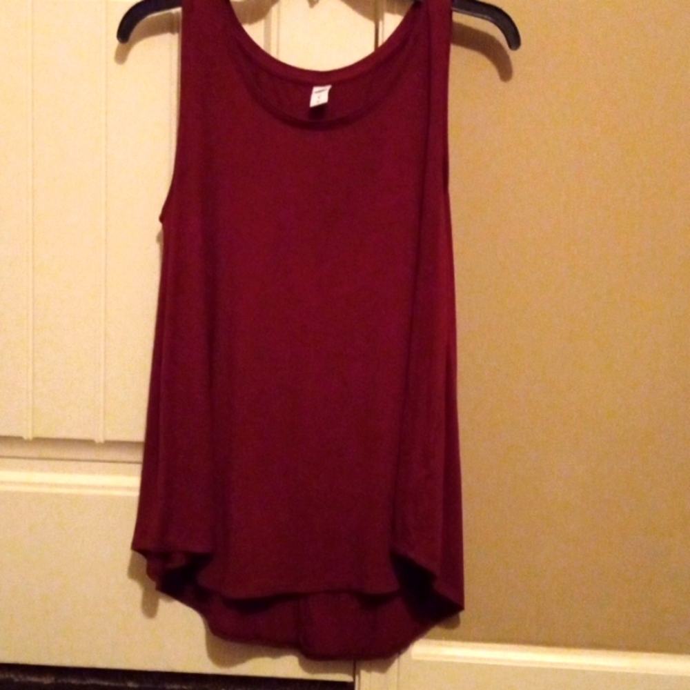 Old Navy luxe M swing shirt
